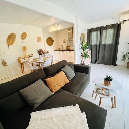Cabane Le Flamant Avec Jardin, Piscine Et Parking แซ็งต์-มารี-เดอ-ลา-แมร์ ภายนอก รูปภาพ