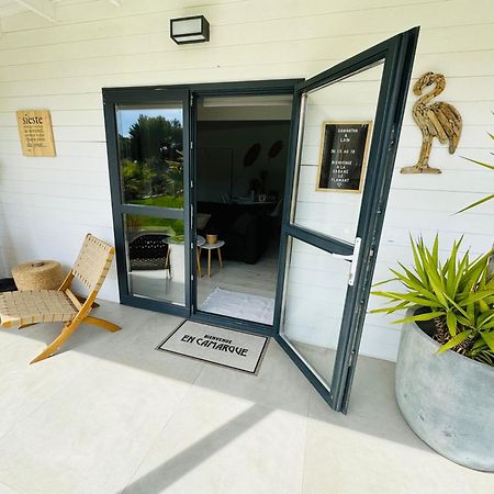 Cabane Le Flamant Avec Jardin, Piscine Et Parking แซ็งต์-มารี-เดอ-ลา-แมร์ ภายนอก รูปภาพ