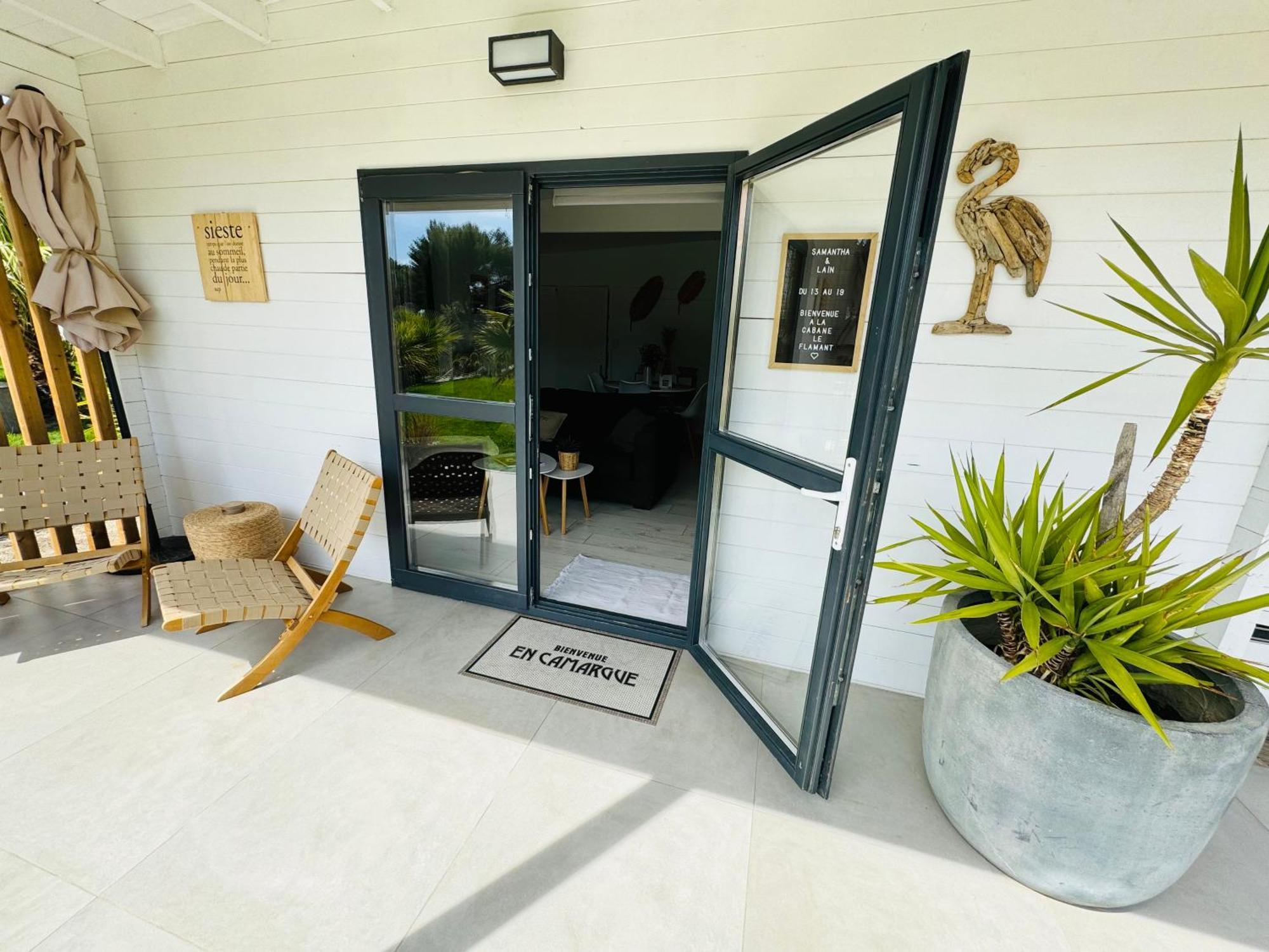 Cabane Le Flamant Avec Jardin, Piscine Et Parking แซ็งต์-มารี-เดอ-ลา-แมร์ ภายนอก รูปภาพ